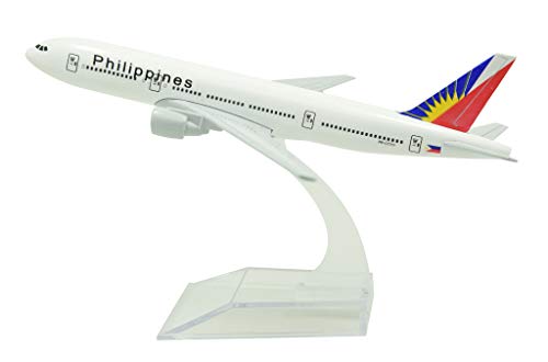 TANG DYNASTY(TM) 1:400 16cm B777 Philippine Airlines Metal Airplane Model Plane Toy Plane Model