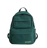 Mochila Impermeável Feminina Escolar Fashion Resistente (Verde)