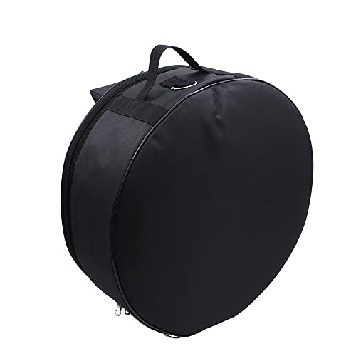 Drum Carrying Backpack,Portable Oxford Fabric 14 Inch Snare Drum Bag with Adjustable Strap and Outside Pockets