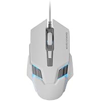 Mars Gaming , Ratón Gaming RGB, Sensor Óptico 4000 dpi, Switches