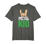 Heavy Metal Rock Music Kid