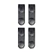 Uncle Mike's Mirage Plain Duty Keepers Molded Snap Belt (2 1/4-Inch, Black, Set Of 4)