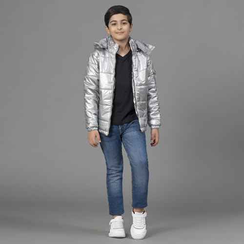 Image of Red Tape Nylon & Net Unisex Kid'S Standard Length Jacket
