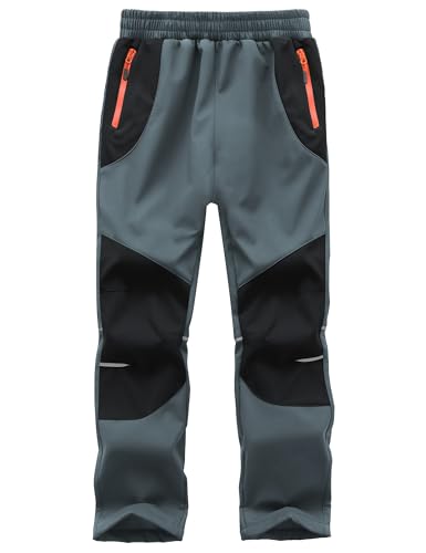 Kids Snow Pants Boys Waterproof Insulated Hiking Pants Youth