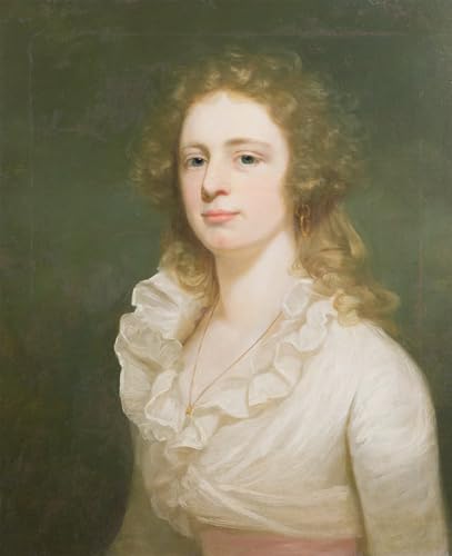 Impression toile George Romney Portrait de Miss Law - Toile murale salon qualité musée