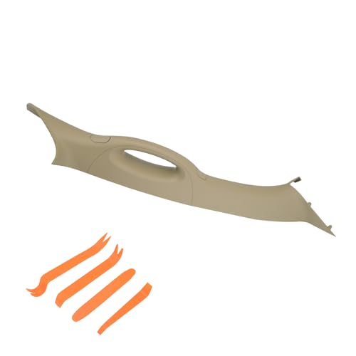HQPASFY A Pillar Interior Trim Handle Passenger Side Compatible with 2004-2008 Ford F150 2006-2008 Lincoln Mark LT A Pillar Grab Handle Replace# 4L3Z1503598AAC, 4L3Z-1503598-AAC (Beige) by HQPASFY - Used condition - US$21.97