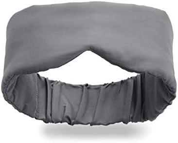 Infinity Travel - Silky Soft Bamboo Fabric Sleep Eye Mask - Machine Washable (Grey)