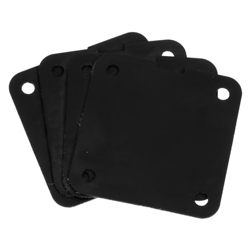 ORFOFE 4 Almohadillas de Goma Antivibración y Antiestáticas para Compresores de Aire, Kit de Almohadillas de Interruptor Automático de Presión, Sellado Resistente para Uso Industrial