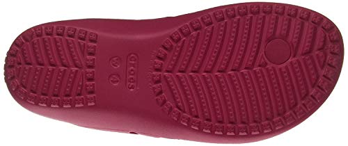 Image of crocs Girl's Kadee Ii Flip W Paradise Pink Flop-3 UK (J3) (202492-6NP)