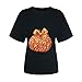 Thanksgiving T Shirts for Women 2025 Sparkly Glitter Pumpkin Bow Graphic Tees Cute Holiday Fall Clothes Funny Gifts Retro Party Sequin Tops Casual Crew Neck Pullover Short Sleeve Petite Blouse