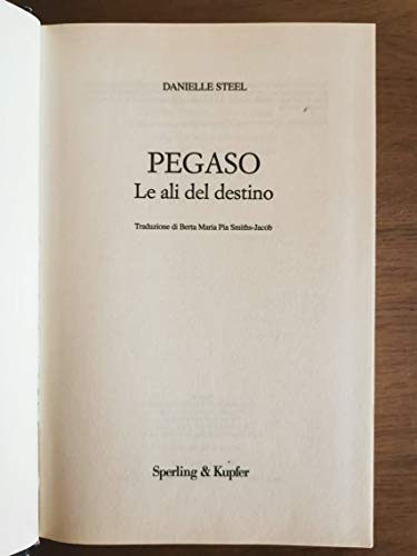 Pegaso. Le ali del destino [Italian] 8820059118 Book Cover