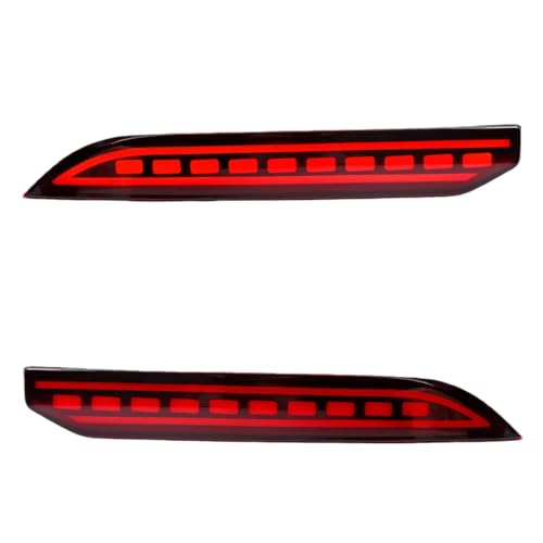 Luz reflectora trasera LED parachoques Grand Cherokee 2022 luz freno dinámica 12V 4