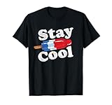 Summer Popsicle Stay Cool Funny Bomb Retro 80s Pop Gift T-Shirt