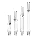 LSTYLE Dart Shafts | Clear | Long 330 | 1 Set (3 Shafts) | for Soft Tip & Steel Tip Darts