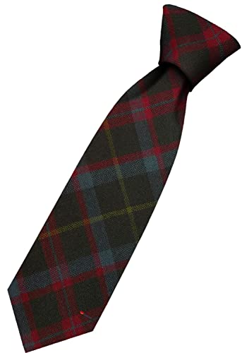 Cravate en laine MacIntosh Tartan tissée en Écosse pour homme d'exception