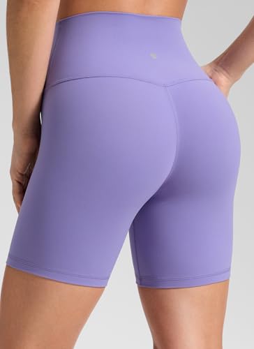 Image of CRZ YOGA Butterluxe Biker Shorts 6 inch | Extremely Soft, Gentle Compression, Yoga, High Waisted, for Women