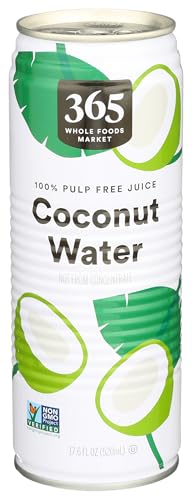 365 by Whole Foods Market, Coconut Water, 100% Pulp-Free, 17.6 Fl Oz