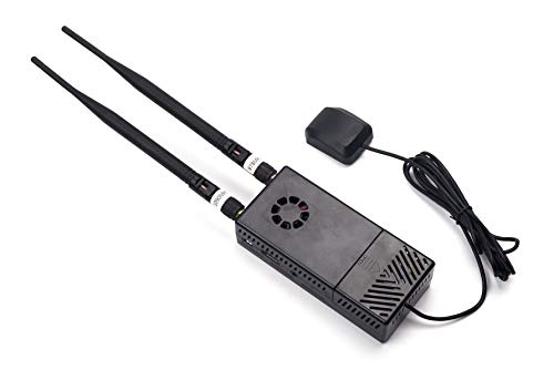 Summitlink Black Case with Fan for ADS-B Raspberry Pi Stratux DIY Kit, Matte Finish Tool Free Assembly (Does not fit AHRS)