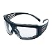 Produktbild 3M SecureFit Schutzbrille SF601SGAFFI mit Scotchgard Anti-Fog & Anti-Scratch Beschichtung  Arbeitsschutzbrille mit grauem Schaumrahmen