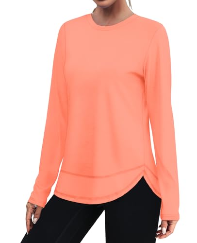 Image of XIEERDUO Women's Workout Tops Long Sleeve Shirts Sun Protection UPF 50+ Quick Dry Shirts for Hiking Running S-3XL