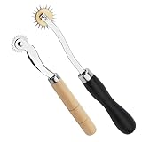 Lunarm Tracing Wheel Sewing Tool 2PCS Professional Stitch Marking Spacer
