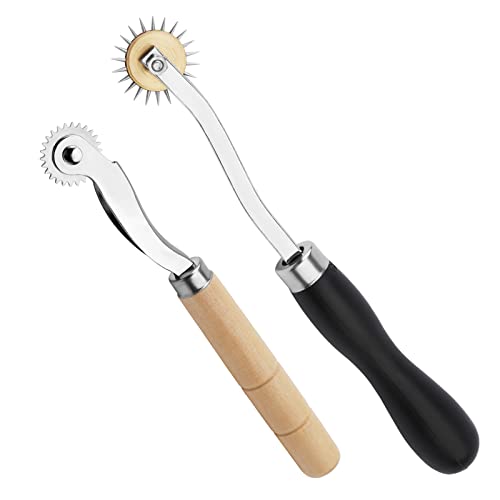 Image of Lunarm Tracing Wheel Sewing Tool 2PCS Professional Stitch Marking Spacer
