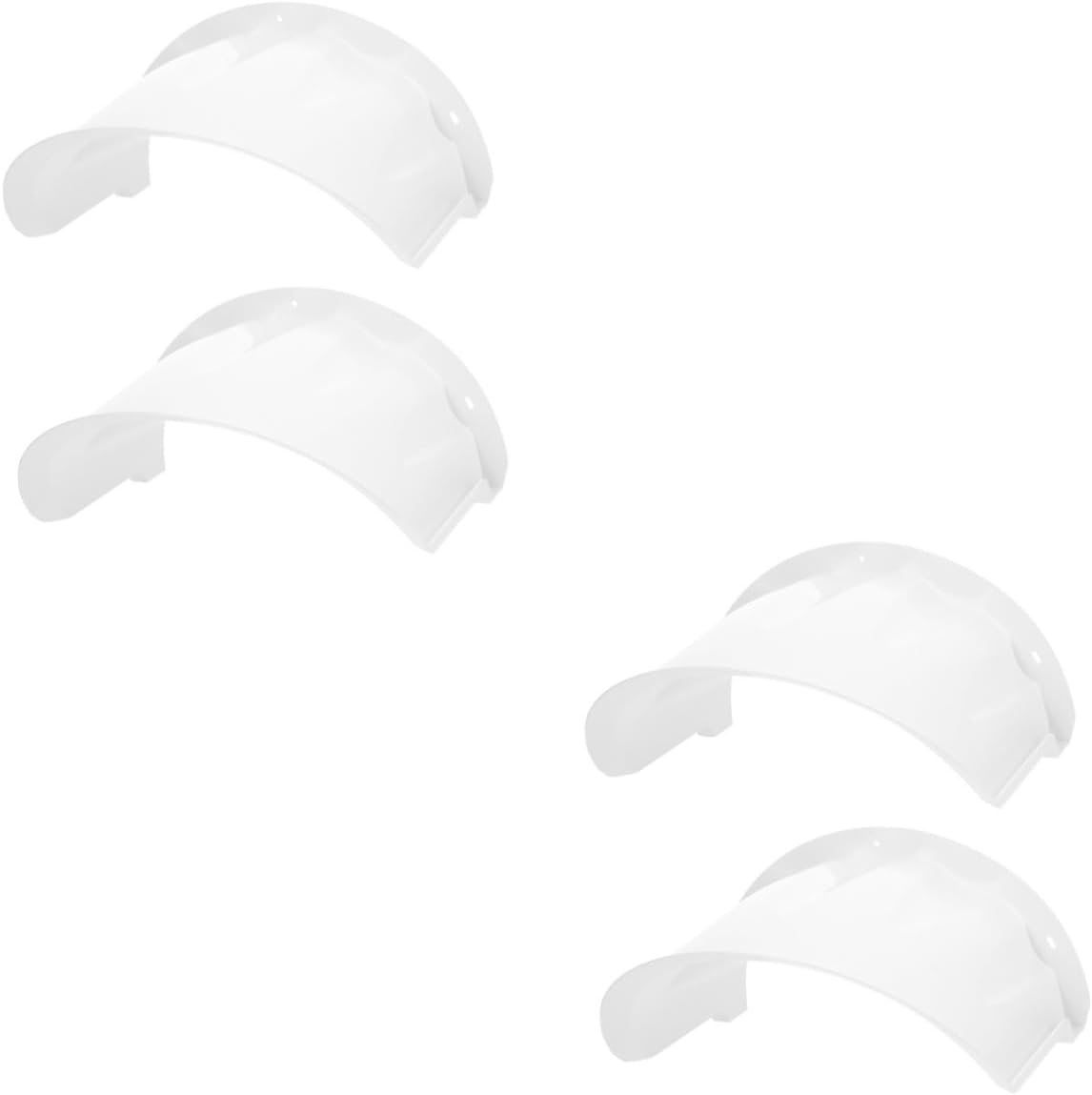 4pcs Security Camera Rain Cover Outdoor Shade for Nest and Dome Cameras Sunshade for All Weather Use