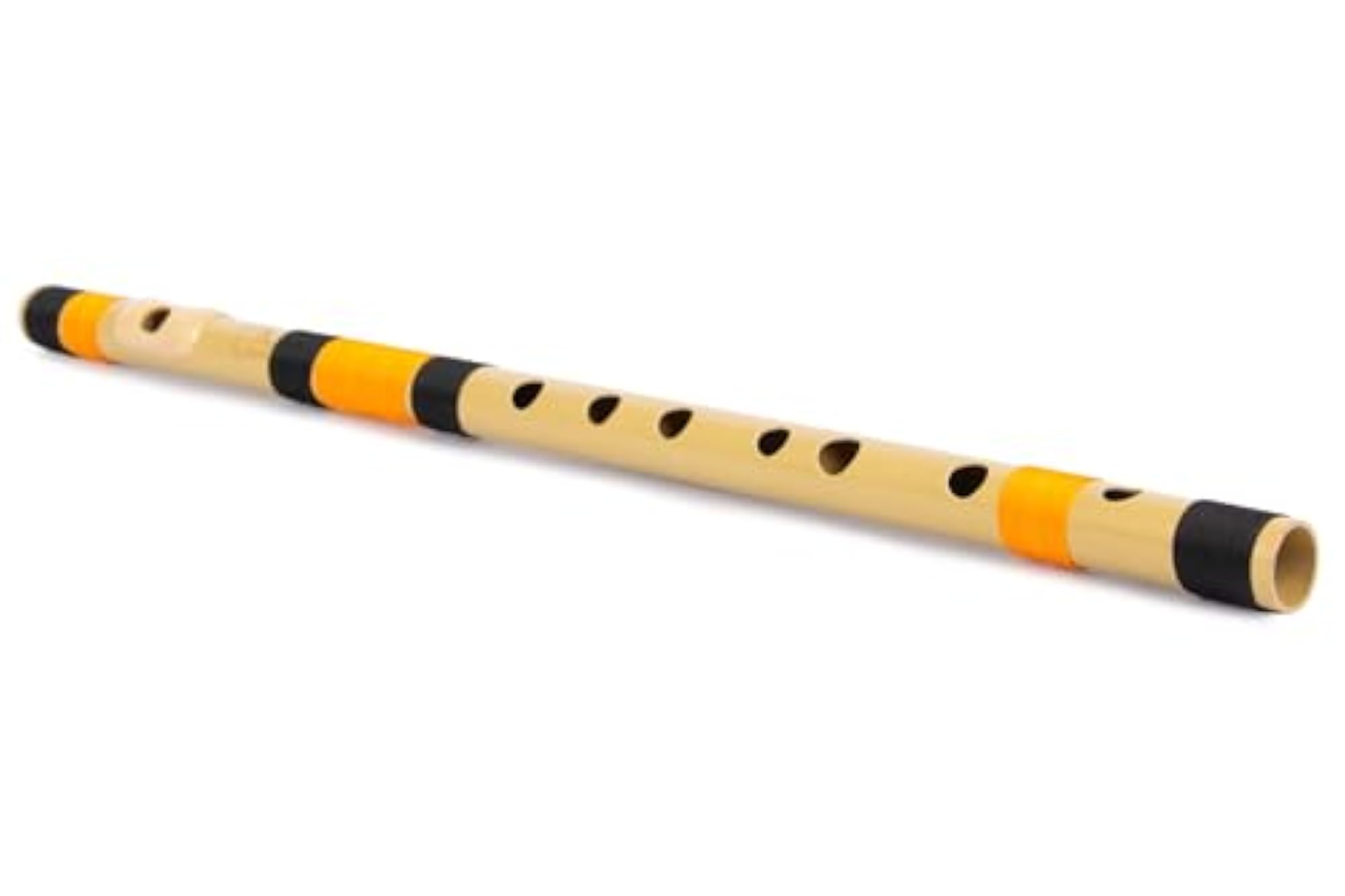 D Sharp Left Handed Middle Bansuri with Tanpura and Lessons