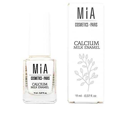 MIA Cosmetics Paris, Tratamiento Estimulador De Crecimiento De La Uña (9746) Calcium Milk Enamel, Vanilla, 11 Mililitro