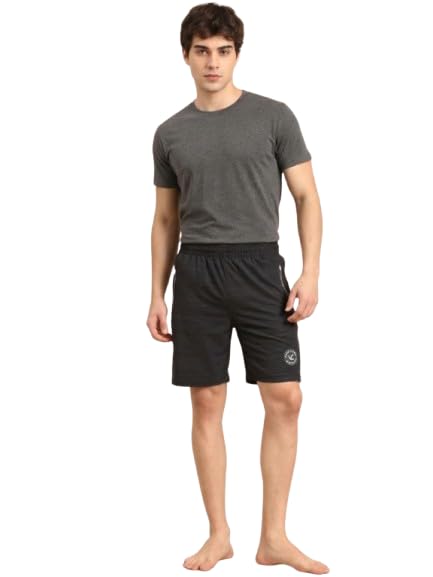 Men's Cotton Shorts (Combo Pack of 1) Casual | Half Pants | Short Pant - Regular Fit with Double Pocket | Gym Wear. 18-picture-49