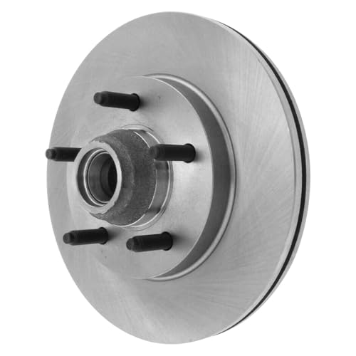 Image of Detroit Axle - 2WD Front Brake Kit for 2000-2003 Ford F-150 | 2002 Lincoln Blackwood Disc Brake 5 Lugs Rotors Ceramic Brakes Pads 2000 2001 2002 2003 Replacement