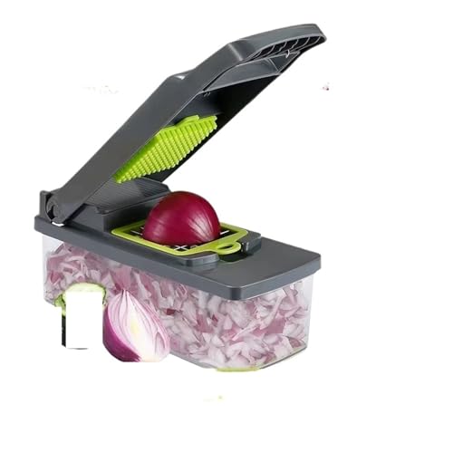 Set triturador y cortador multihoja para vegetales miniatura 1