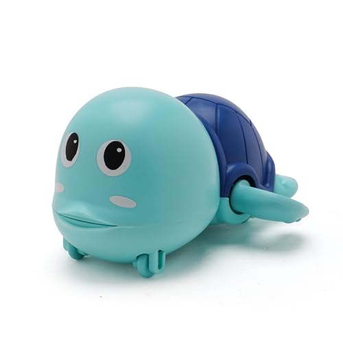 Image of Swimming Turtle Bath Toy for Kids | Floating Water Toy with Moving Action | Colorful Turtle Toy for Bath Time, Pool Play & Water Fun for Toddlers Blue Colour