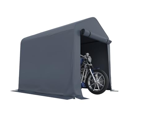 6x8 FT Outdoor Storage Shelter Canopy Cover