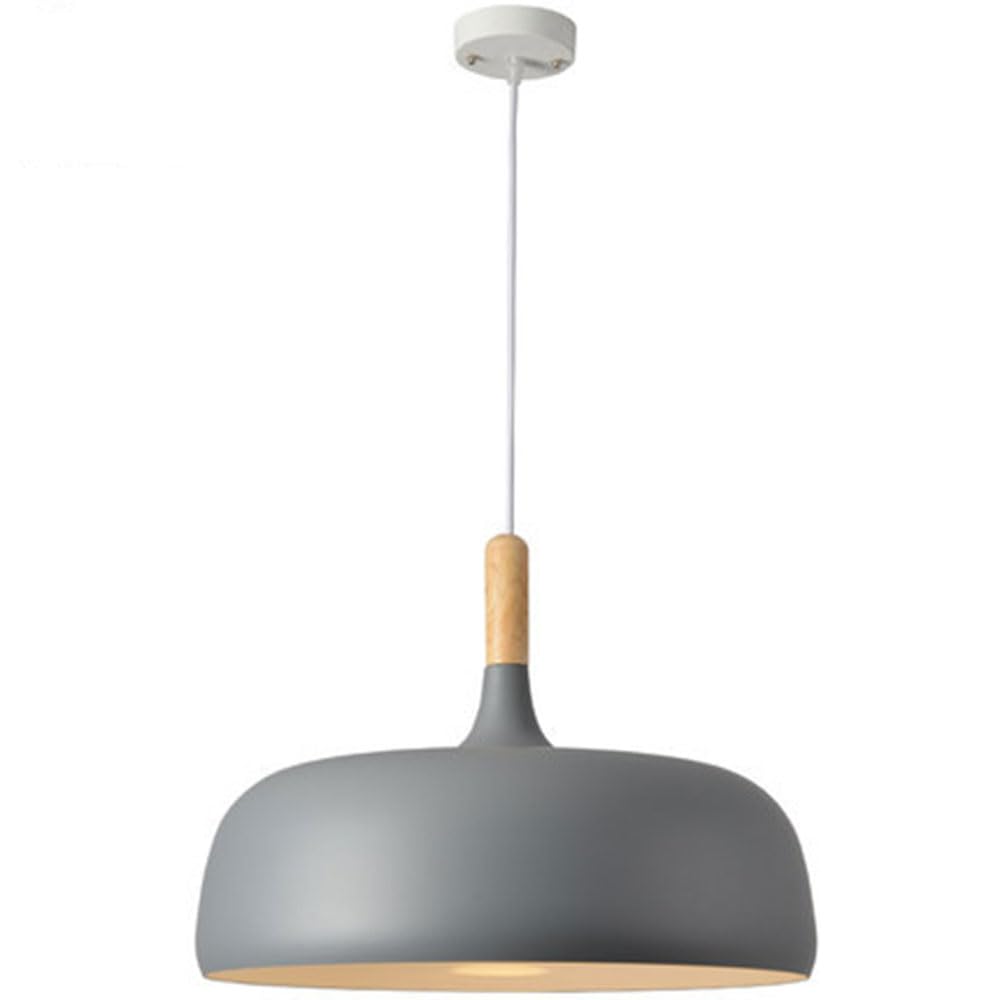 HYJAUSXB Elegant French Style LED Chandelier Pendant Light for Dining Room Bedroom Club Office Nordic Fashion E26 Chandeliers with Shade Mid Century Modern Hanging Lamp