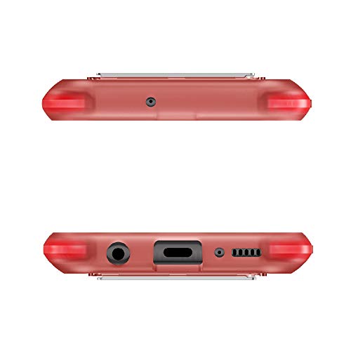 Image of Ghostek Covert Galaxy A51 Case Clear with Kickstand Super Slim Fit Shockproof Design with Scratch Resistant Back and Anti Slip Hand Grip Wireless Charging Compatible 2020 Galaxy A51 (6.5 Inch) - Pink