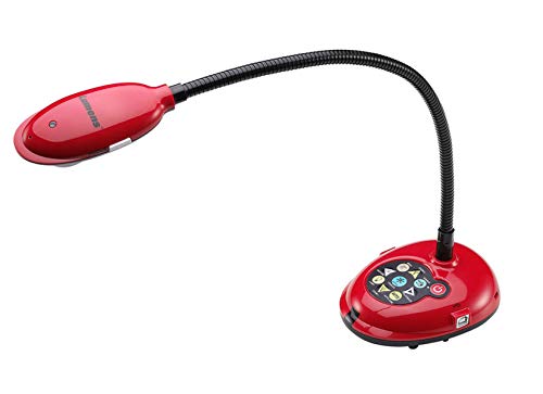 Lumens DC172 Document Camera; 4K,1080p, 720P, and XGA Output Resolution; Flexible Goose-neck; Built-in Microphone; 30x Digital Zoom; 6.8x Mechanical Zoom; USB Plug and Play Compatible; Replaced DC170
