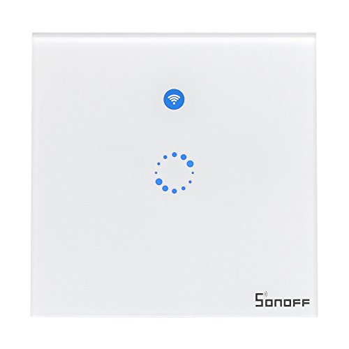 Sonoff touch EU-Sonoff Smart Wi-Fi Interruptor de luz táctil, Control...