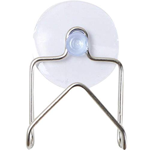 HiyyFloy Porte-éponge en Acier Inoxydable avec Ventouses pour Évier De Cuisine