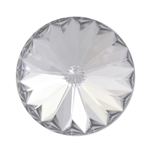 Preciosa Crystal Maxima 14mm Crystal Rivoli (Package of 1)