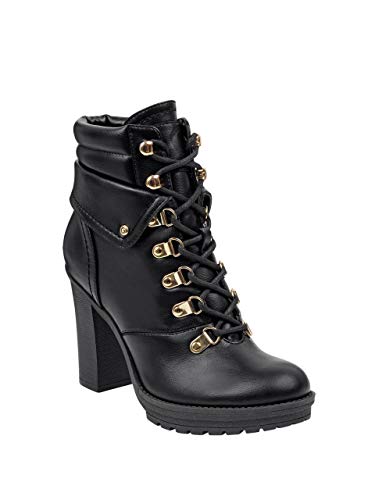 genja heeled hiker booties
