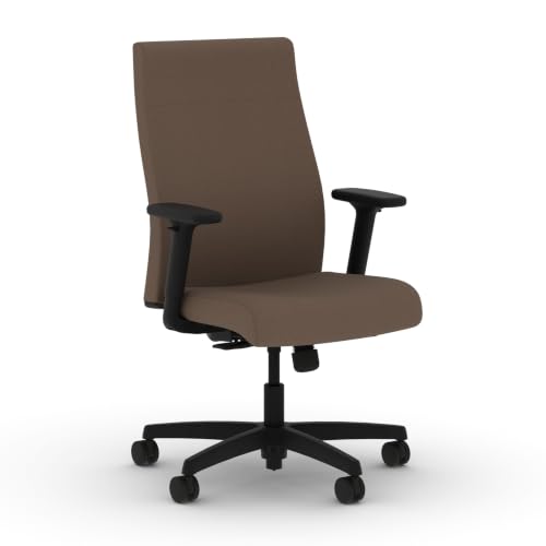 Image of HON Ignition 2.0 Ergonomic Office Chair, Lumbar Support, Desk Chair, Bark