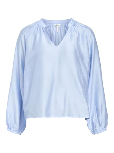 Objheidi L/S Lo T-shirt col en V Object fini les hauts transparents et inconfortables