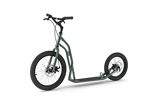 Yedoo S2016 Tretroller Für Erwachsene - Bis 150 Kg, Luftreifen 20/16 Zoll, Verstellbarer Lenker