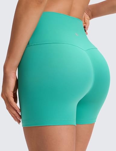 Image of CRZ YOGA No Front Seam Biker Shorts 4 inch | Butterluxe, Extremely Soft, Gentle Compression, Yoga, High Waisted, for Women
