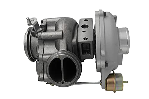 Upgraded Gtp38R Turbo 739619-5004S With 4" Air Inlet A/R 1.00 Ball Bearing & Billet Turbocharger 739619-5004S Compatible For Ford F-Series F-250 F-350 Power Stroke 7.3L Diesel Engine #TOP2