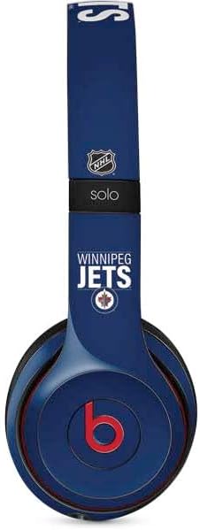Skinit Decal Audio Skin Compatible with Beats Solo 3 Wireless - Officially Licensed NHL Winnipeg Jets Lineup Design