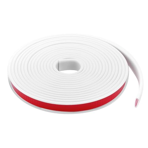 5m*18mm White U Shape Furniture Edge Banding Self Adhesive Flexible Veneer Edging Tape Protector Trim for Cabinet Cupboard Shelf Table Chairs MDF - Image 6