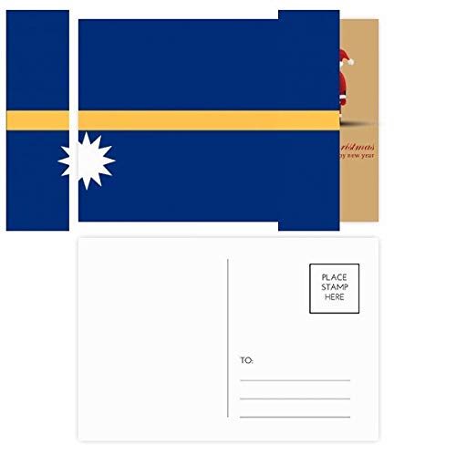 Cartes postales Nauru drapeau Océanie lot de 20 papeterie thématique et collection