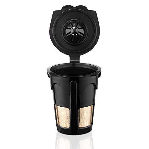 Anself Cápsula de café recarregável de copo reutilizável de aço inoxidável do filtro compatível com